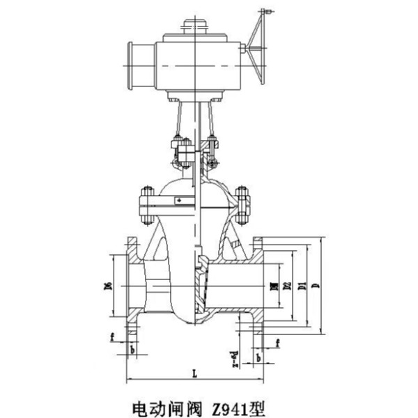 電動法蘭閘閥